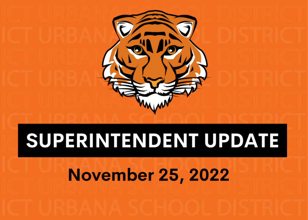 Superintendent Update: 11/22/22