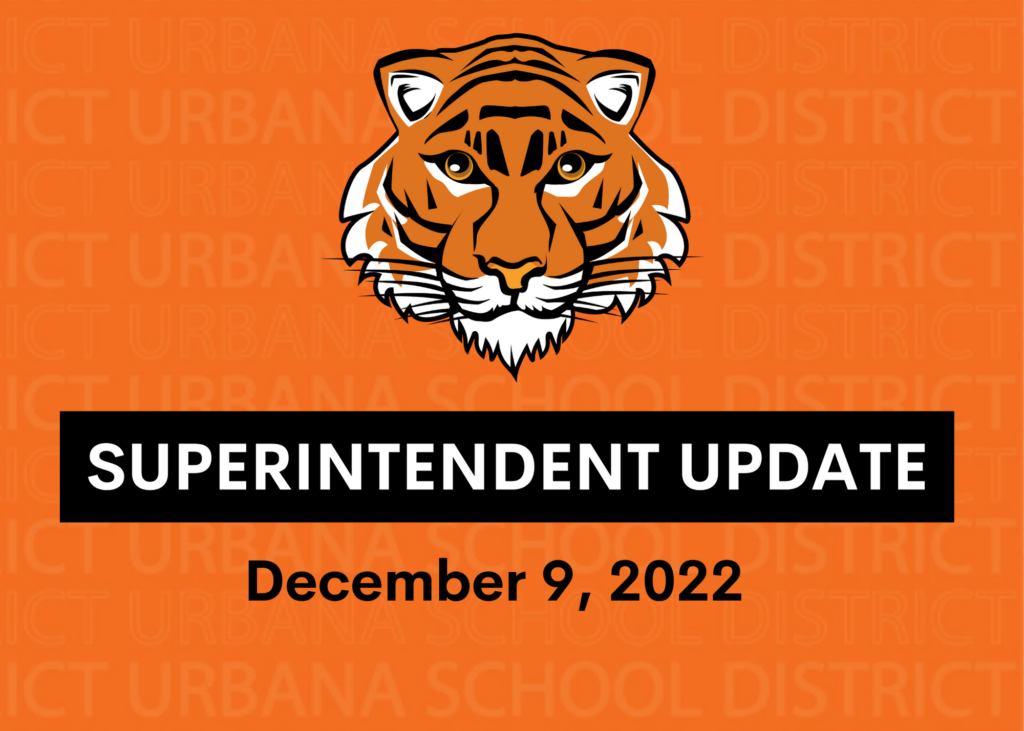 Superintendent Update: 12/9/22