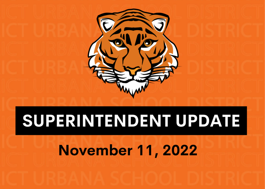 Superintendent Update: 11/11/22