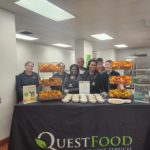Quest Team at the bell pepper tasting event