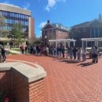 UHS students touring the ISU campus