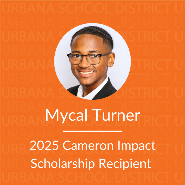 Mycal Turner 2025 Cameron Impact Scholarship Recipient